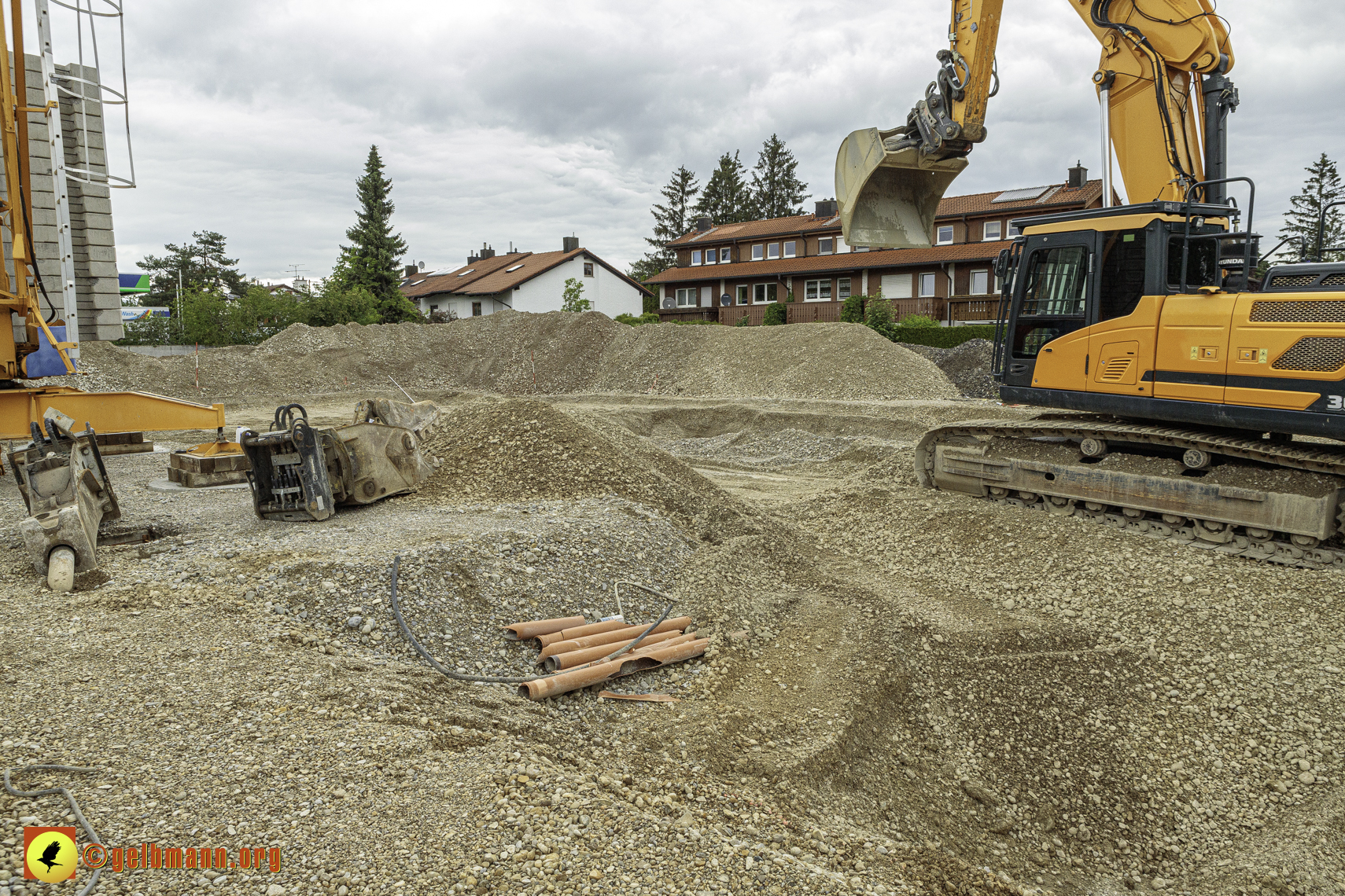 28.05.2024 - Bilder der Baustelle MONACO an der Heinrich-Wieland/Ecke Corinthstrasse in Neuperlach