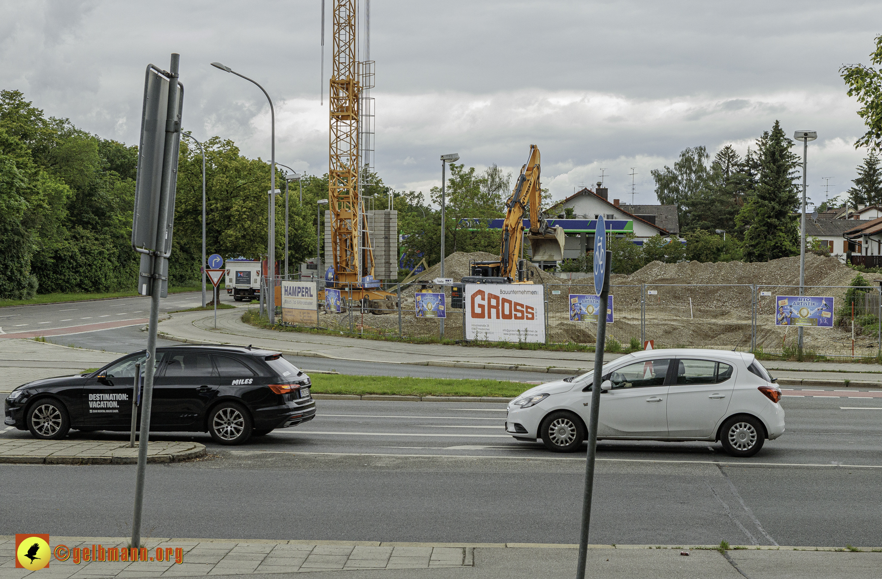 28.05.2024 - Bilder der Baustelle MONACO an der Heinrich-Wieland/Ecke Corinthstrasse in Neuperlach