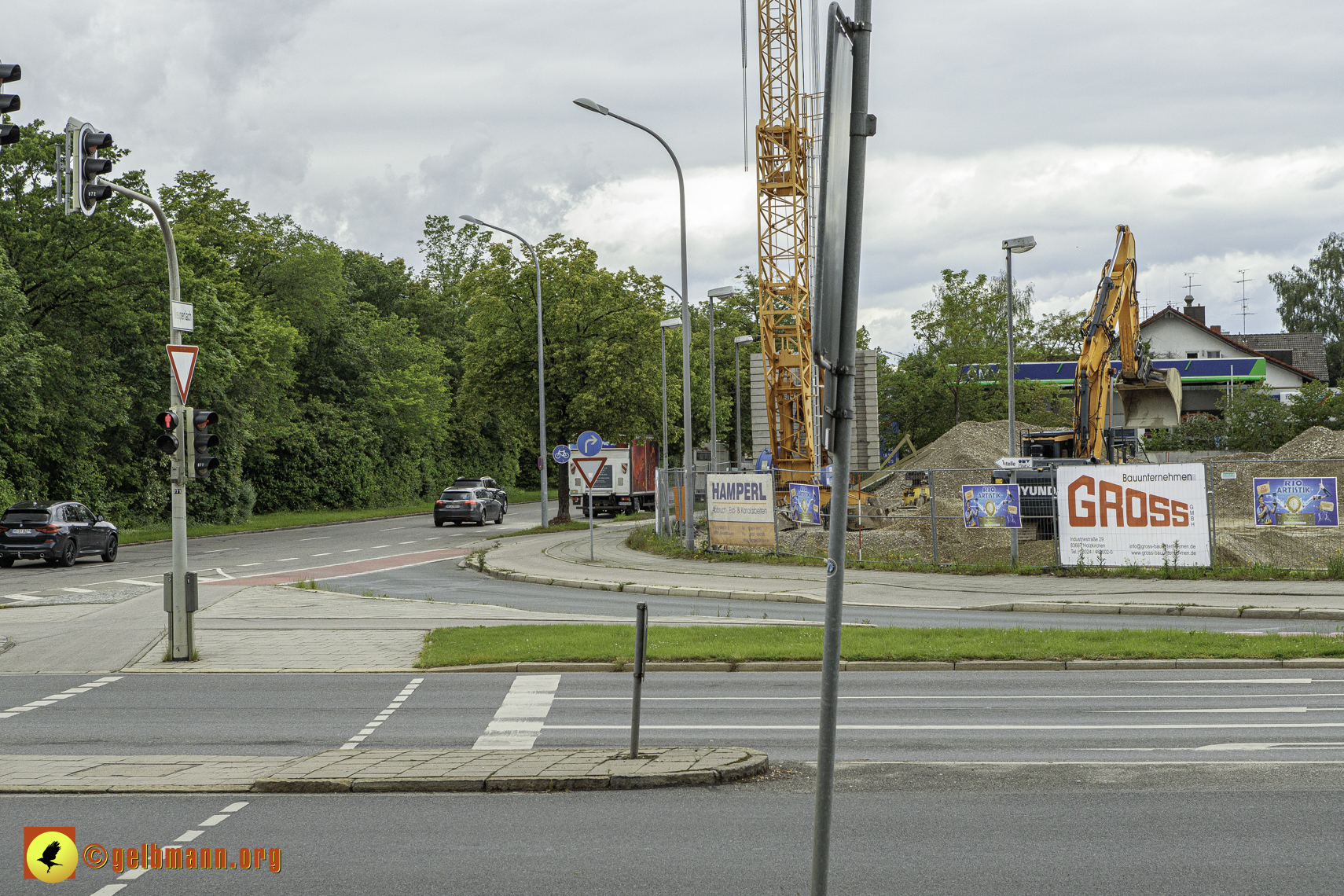 28.05.2024 - Bilder der Baustelle MONACO an der Heinrich-Wieland/Ecke Corinthstrasse in Neuperlach