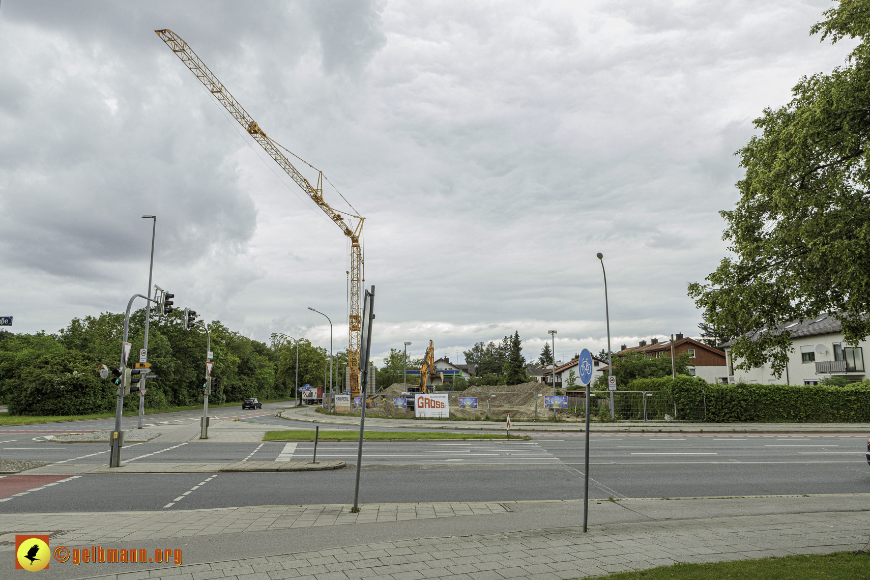 28.05.2024 - Bilder der Baustelle MONACO an der Heinrich-Wieland/Ecke Corinthstrasse in Neuperlach