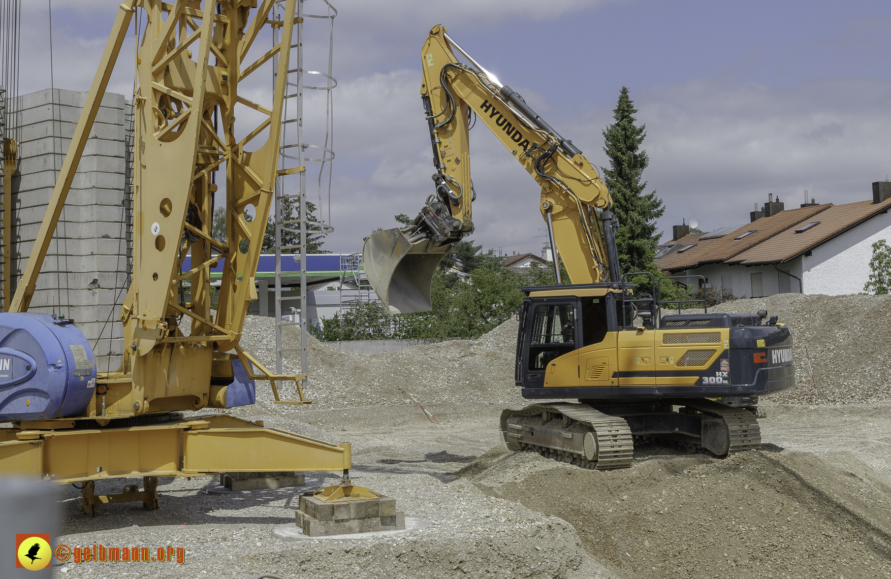 04.06.2024 - Bilder der Baustelle MONACO an der Heinrich-Wieland/Ecke Corinthstrasse in Neuperlach