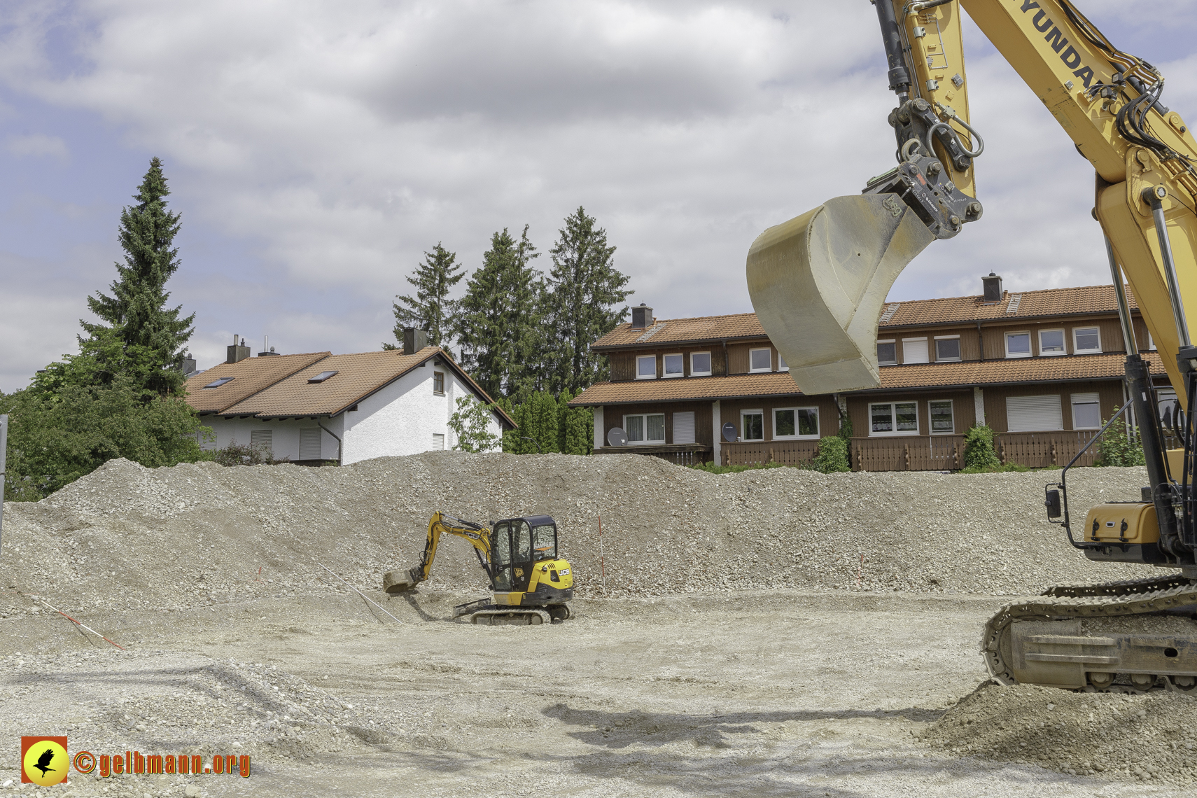 04.06.2024 - Bilder der Baustelle MONACO an der Heinrich-Wieland/Ecke Corinthstrasse in Neuperlach