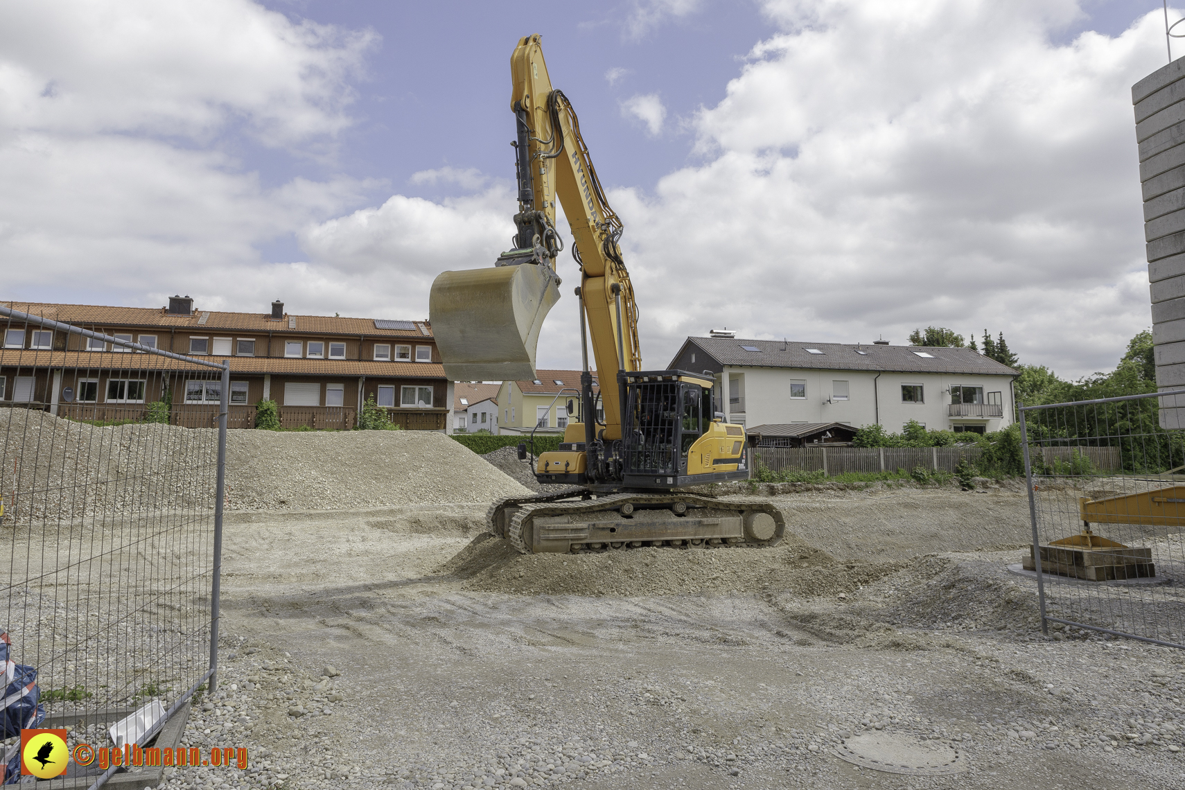 04.06.2024 - Bilder der Baustelle MONACO an der Heinrich-Wieland/Ecke Corinthstrasse in Neuperlach