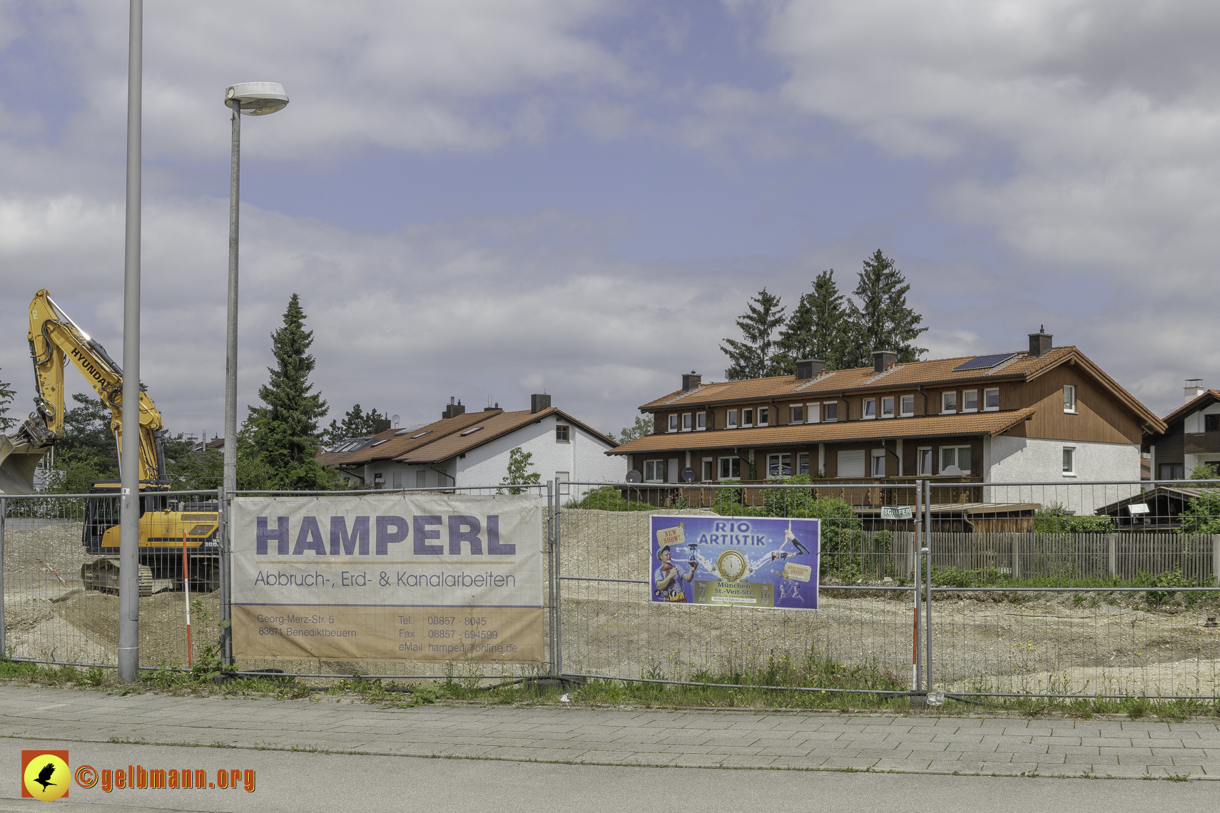 04.06.2024 - Bilder der Baustelle MONACO an der Heinrich-Wieland/Ecke Corinthstrasse in Neuperlach