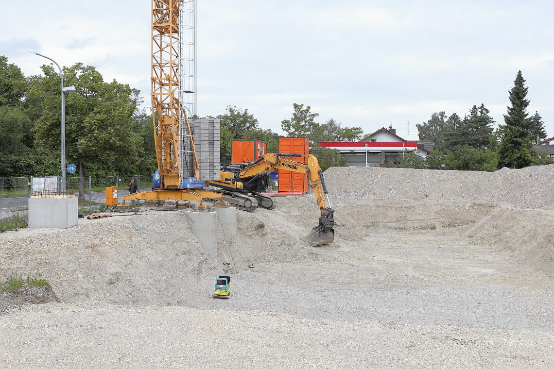 15.06.2024 - Baustelle MAONACO an der Heinrich-Wieland-Straße