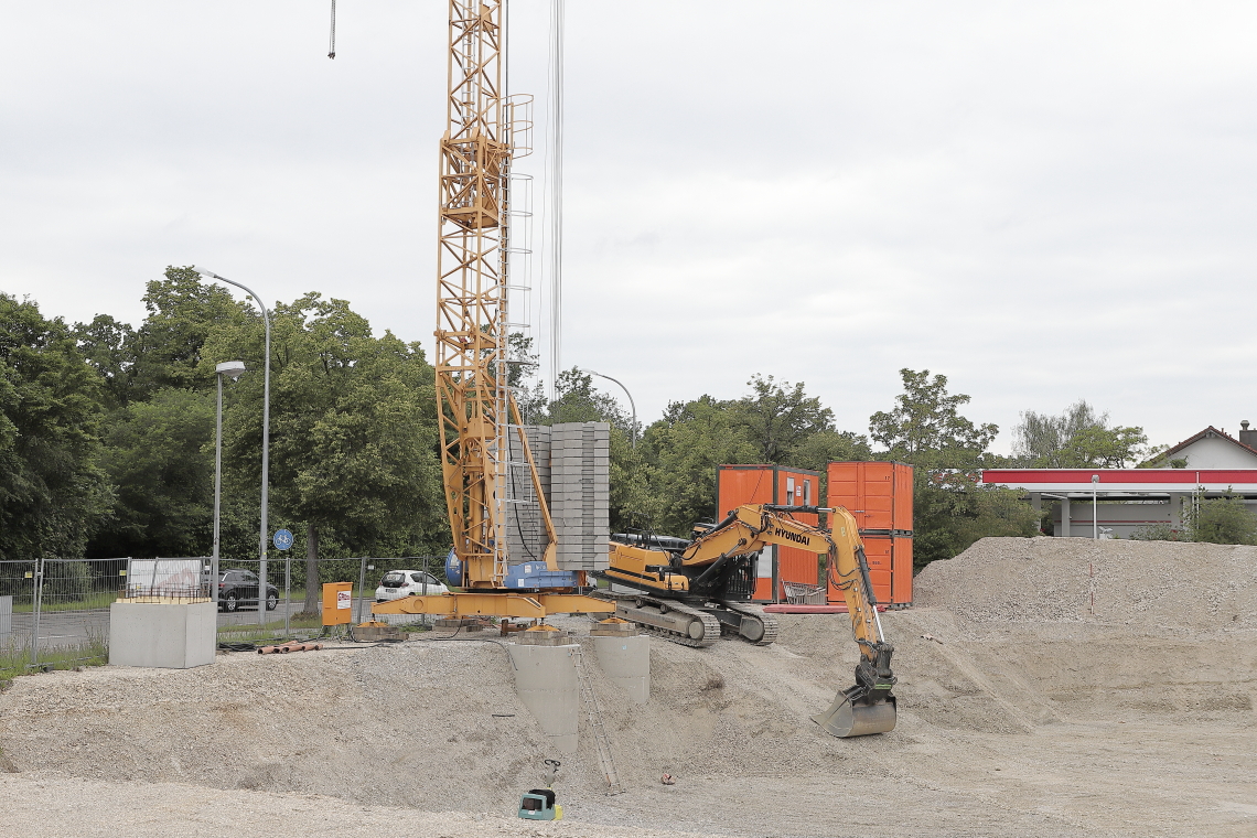 15.06.2024 - Baustelle MAONACO an der Heinrich-Wieland-Straße