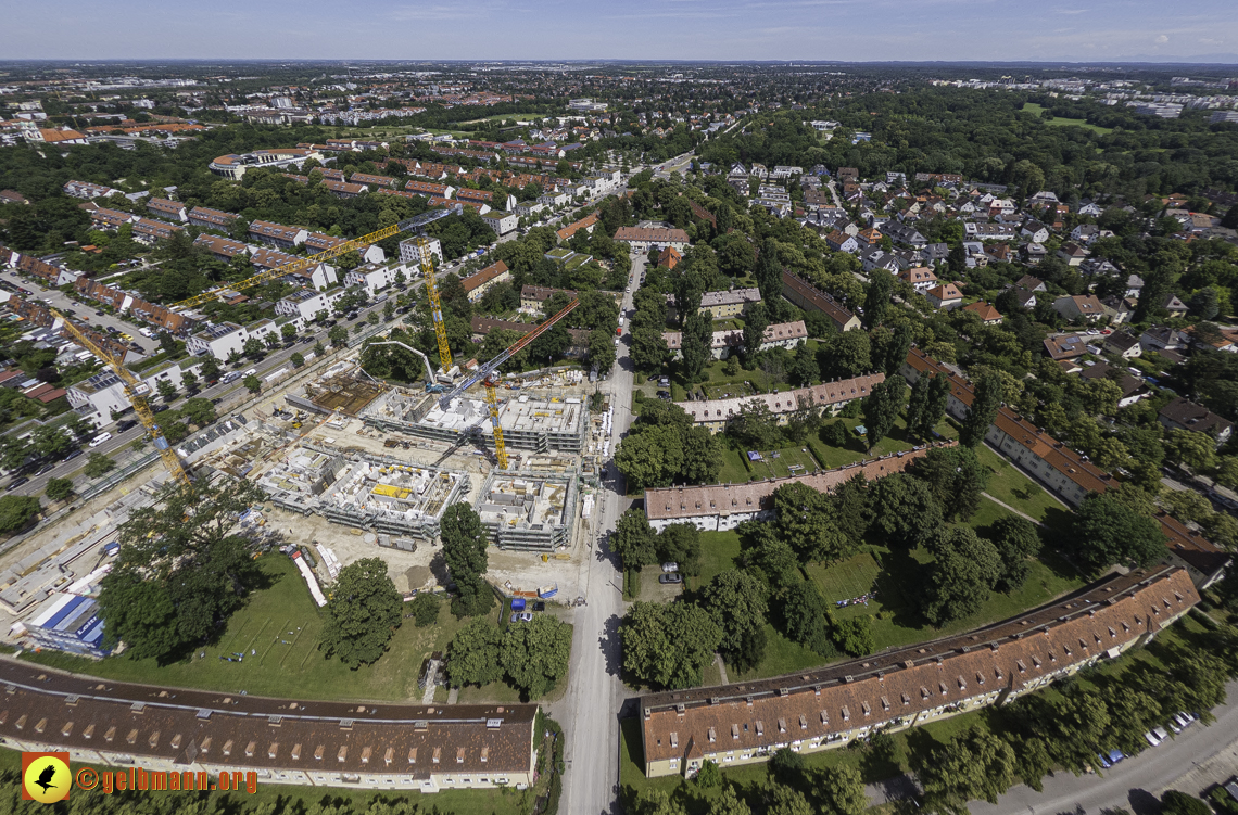 18.06.2024 - Baustelle Maikäfersiedlung in Berg am Laim