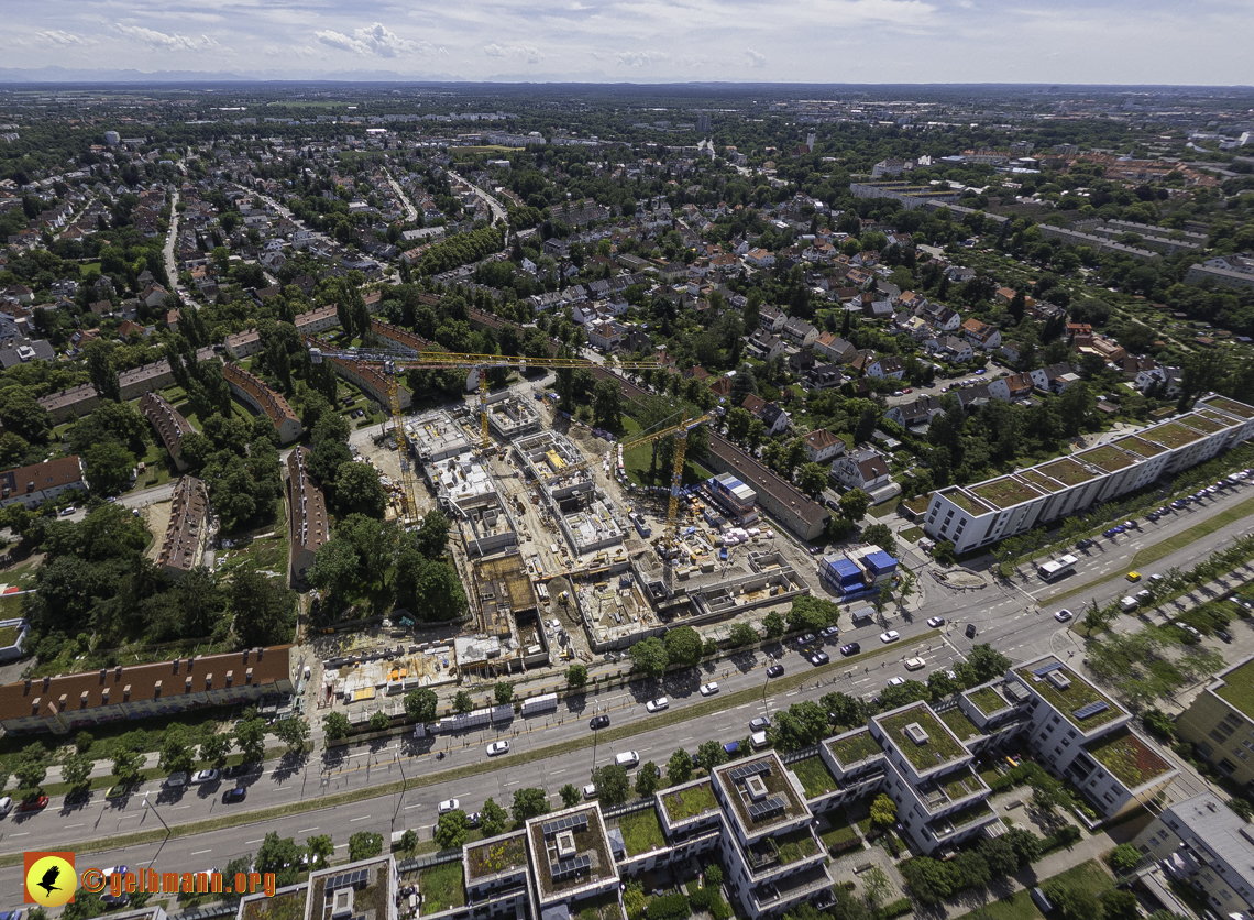 18.06.2024 - Baustelle Maikäfersiedlung in Berg am Laim