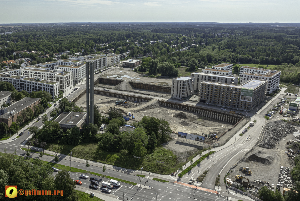 15.07.2024 - Baustelle Alexisqaurtier und Pandion Verde