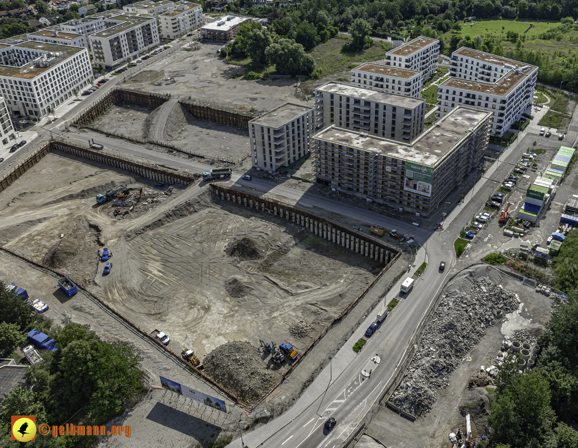 15.07.2024 - Baustelle Alexisqaurtier und Pandion Verde