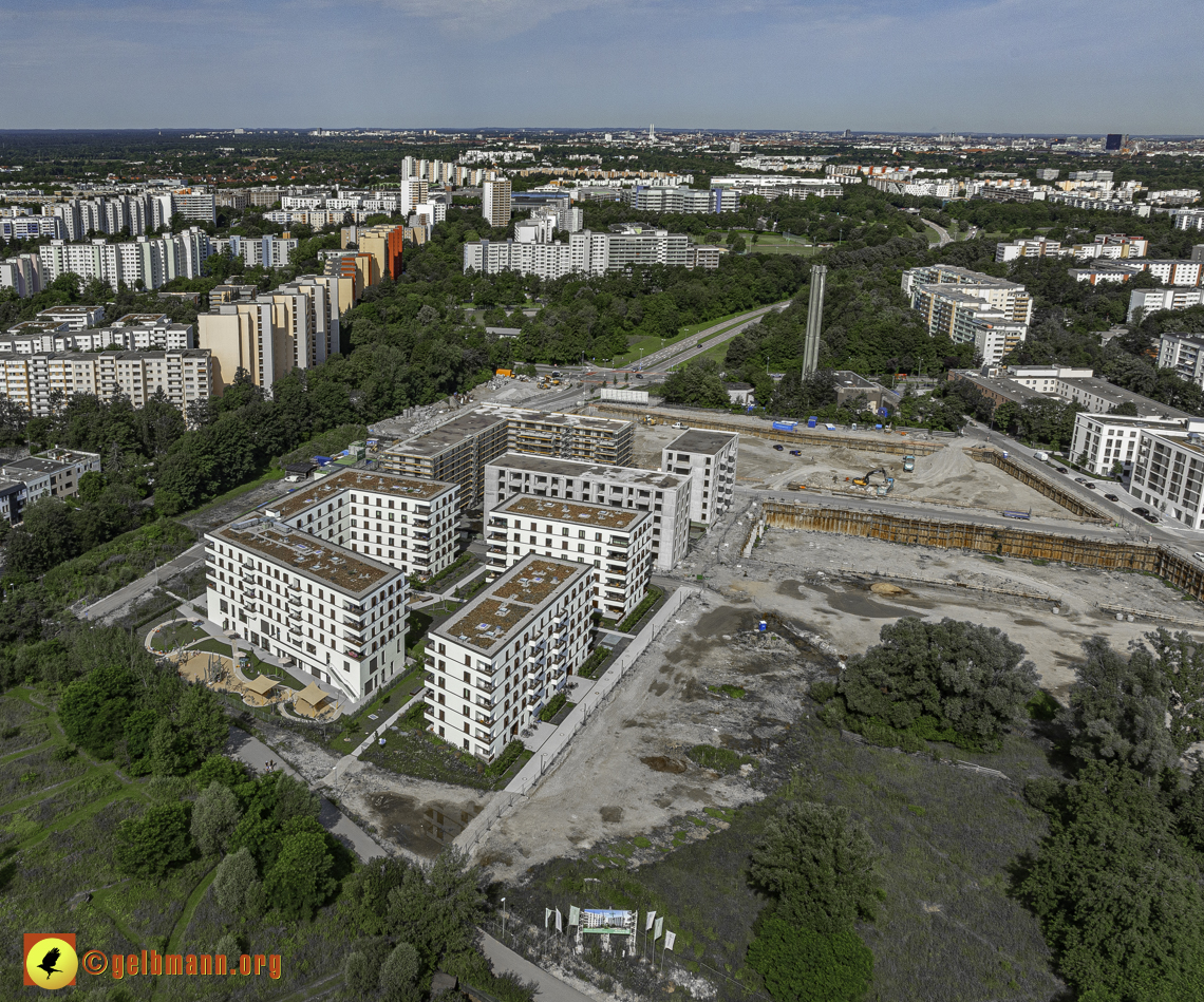 15.07.2024 - Baustelle Alexisqaurtier und Pandion Verde