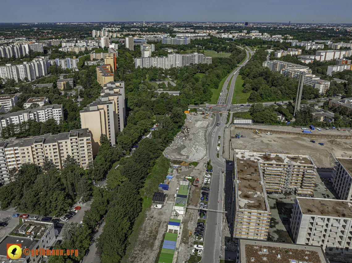 15.07.2024 - Baustelle Alexisqaurtier und Pandion Verde