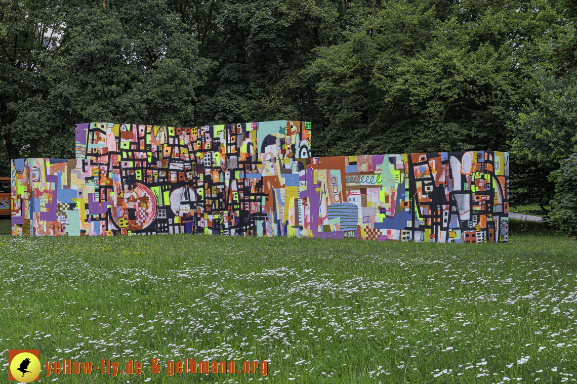 24.07.2024 - MURALARUM und neuer Treffpunkt im Park am Karl-Marx-Ring in Neuperlach