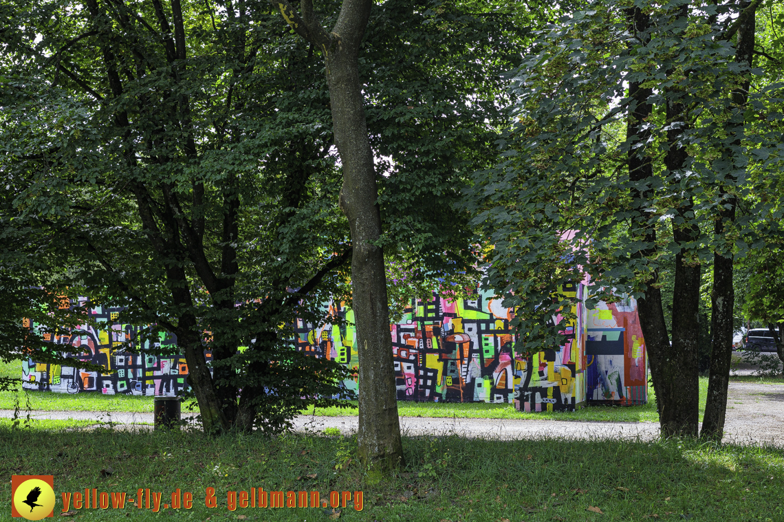 24.07.2024 - MURALARUM und neuer Treffpunkt im Park am Karl-Marx-Ring in Neuperlach