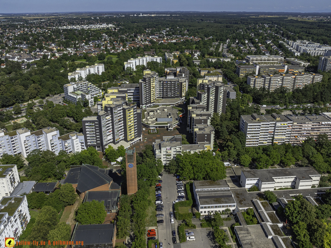 29.07.2024 - Marx-Zentrum und Umgebung in Neuperlach