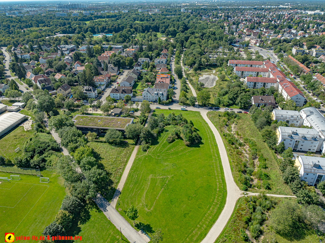 06.08.2024 - der verschwundene Hachinger Bach in Berg am Laim