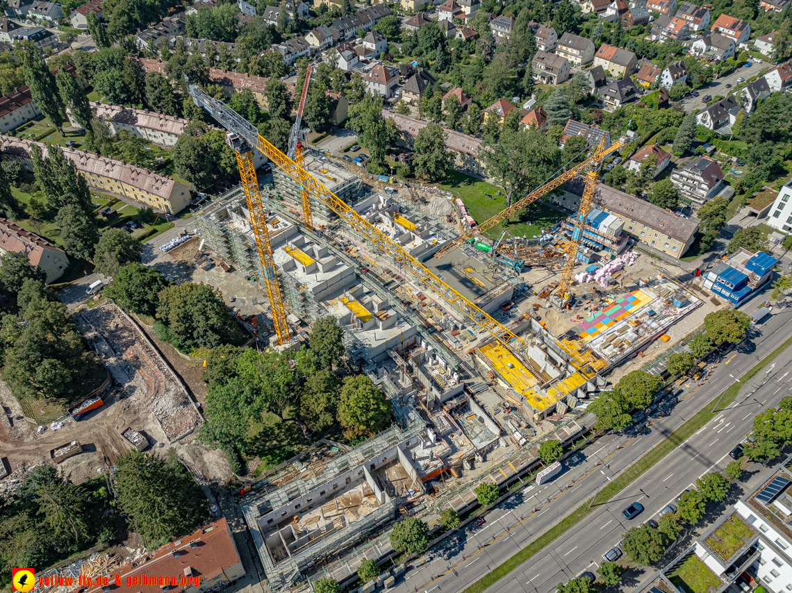 06.08.2024 - die Baustelle Maikäfersiedlung in Berg am Laim