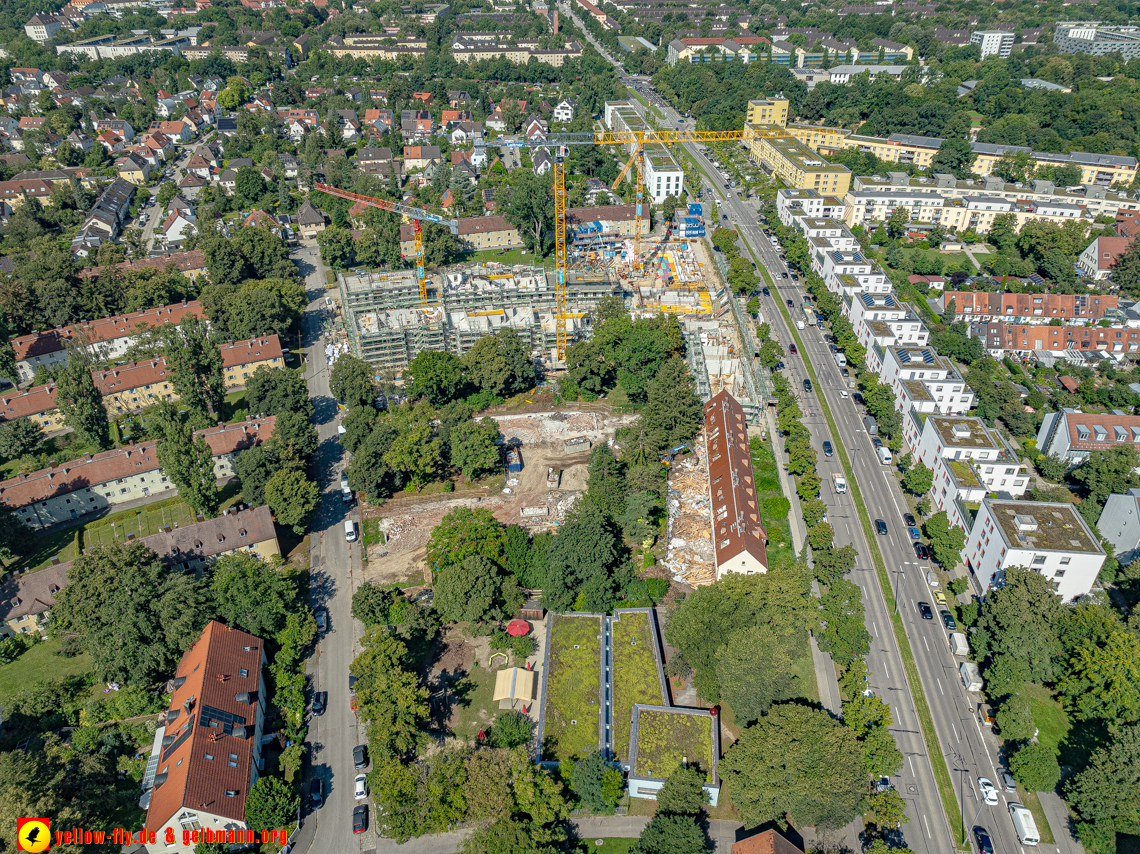 06.08.2024 - die Baustelle Maikäfersiedlung in Berg am Laim