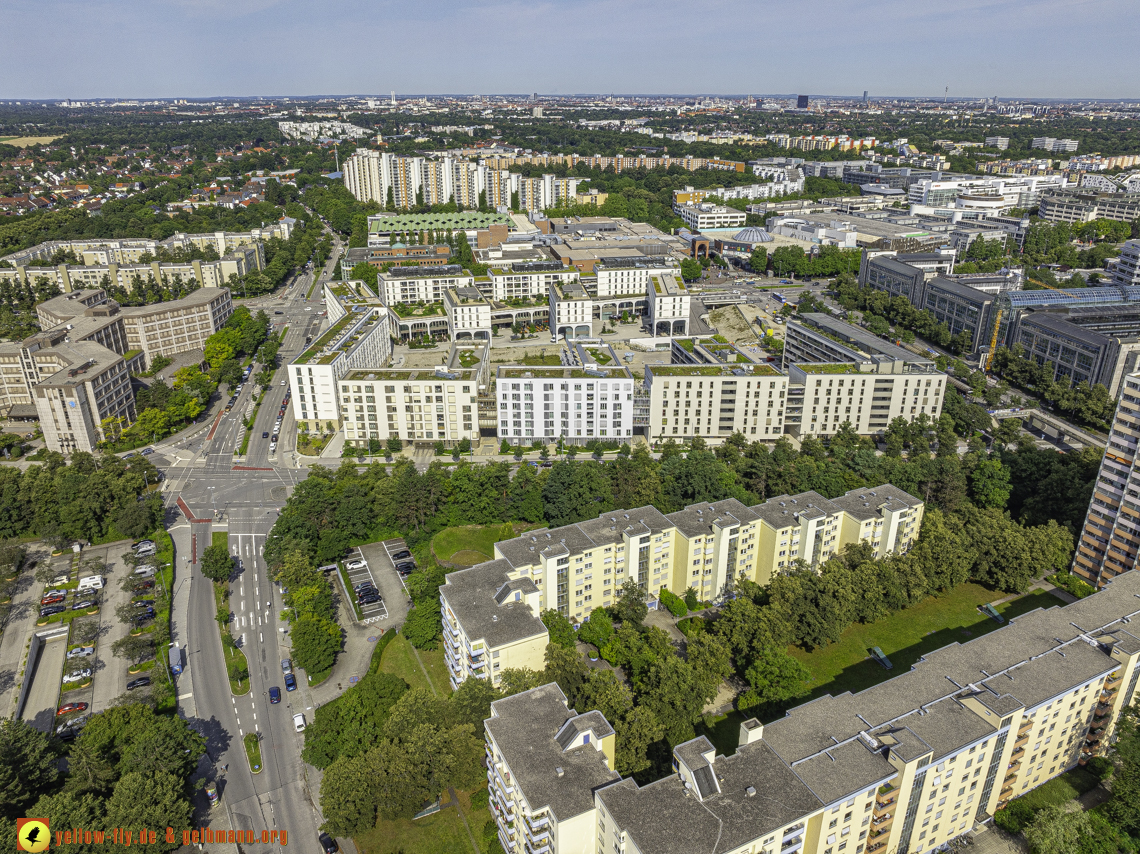16.08.2024 - Perlach Plaza und Neue-Mitte und Umgebung 16.08.2024 - Perlach Plaza und Neue-Mitte und Umgebung