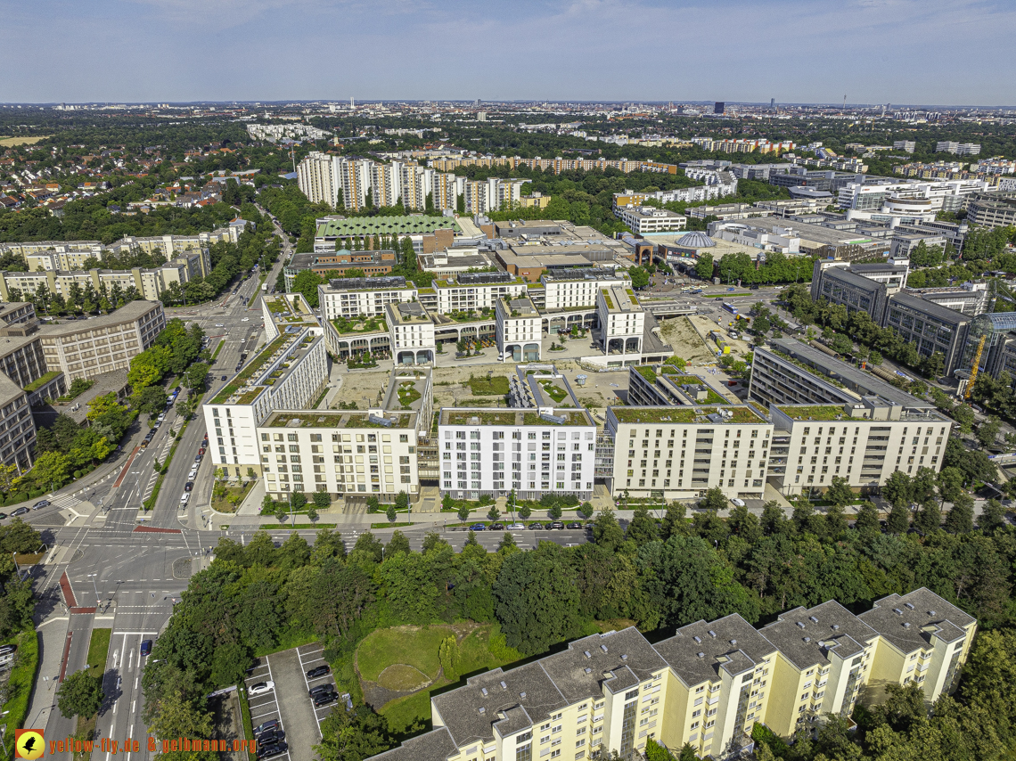 16.08.2024 - Perlach Plaza und Neue-Mitte und Umgebung 16.08.2024 - Perlach Plaza und Neue-Mitte und Umgebung