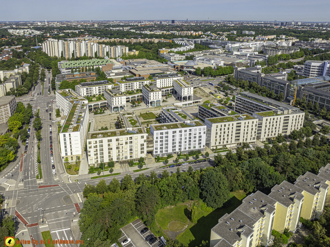 16.08.2024 - Perlach Plaza und Neue-Mitte und Umgebung 16.08.2024 - Perlach Plaza und Neue-Mitte und Umgebung