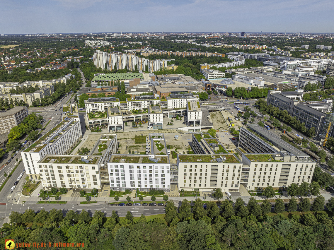16.08.2024 - Perlach Plaza und Neue-Mitte und Umgebung 16.08.2024 - Perlach Plaza und Neue-Mitte und Umgebung