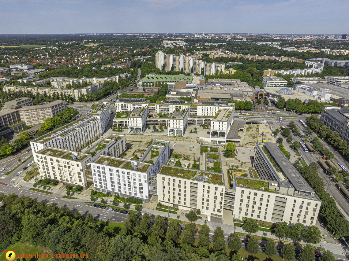 16.08.2024 - Perlach Plaza und Neue-Mitte und Umgebung 16.08.2024 - Perlach Plaza und Neue-Mitte und Umgebung