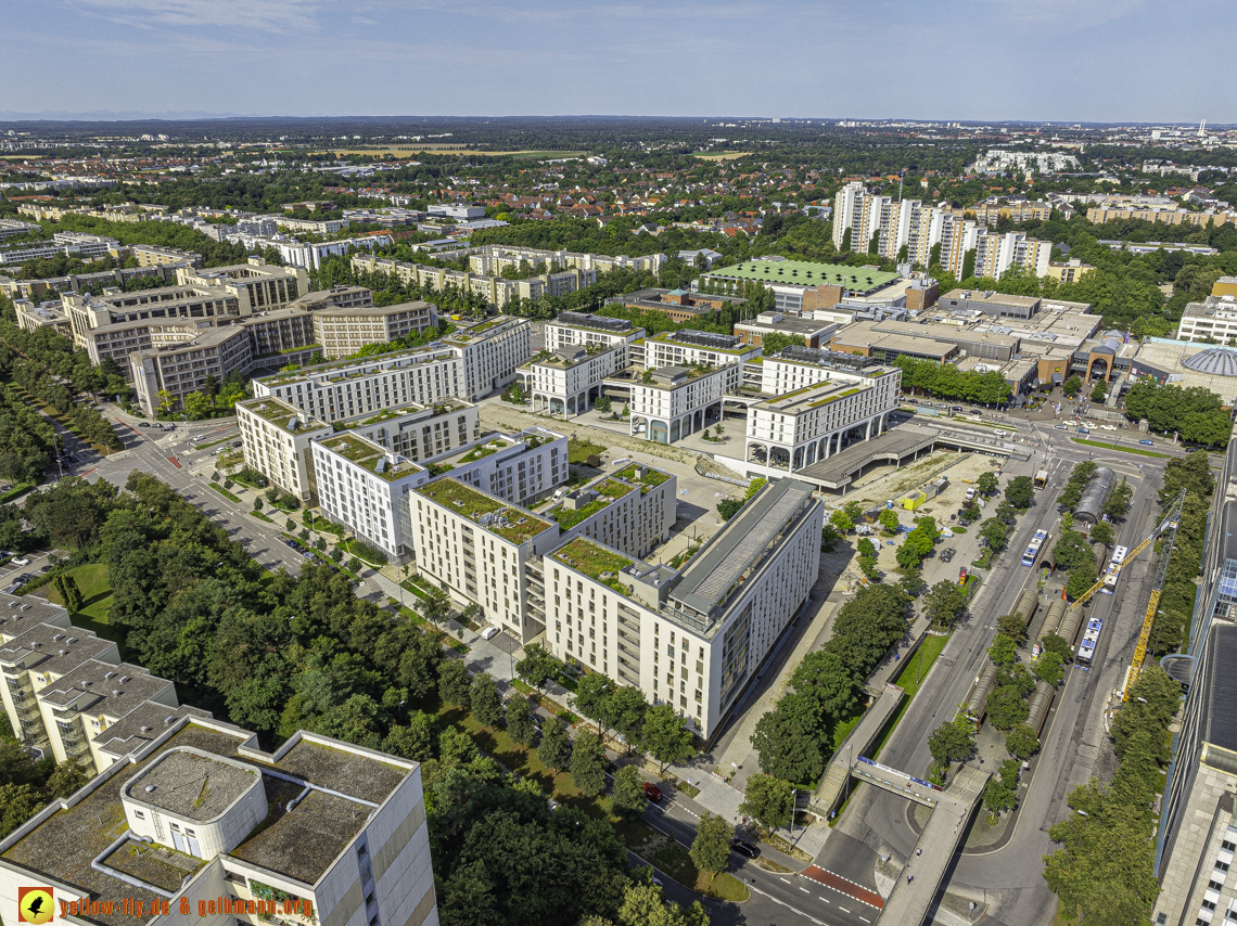 16.08.2024 - Perlach Plaza und Neue-Mitte und Umgebung 16.08.2024 - Perlach Plaza und Neue-Mitte und Umgebung