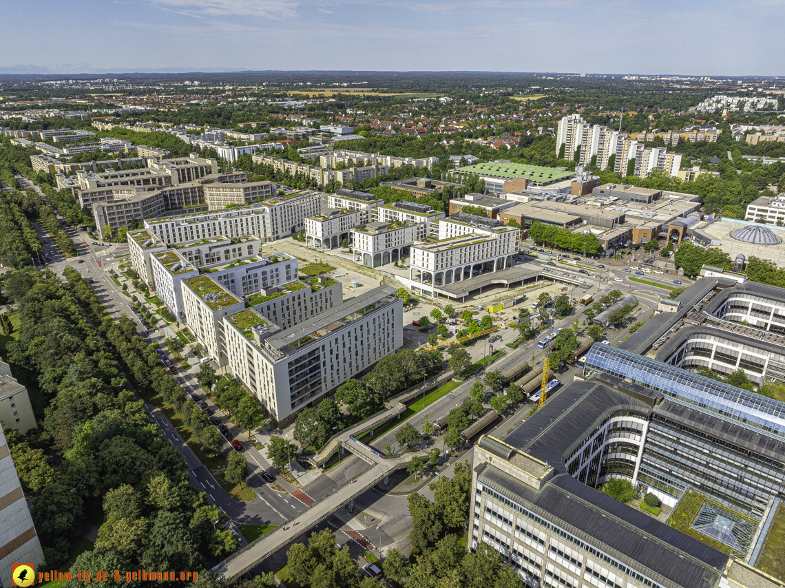 16.08.2024 - Perlach Plaza und Neue-Mitte und Umgebung 16.08.2024 - Perlach Plaza und Neue-Mitte und Umgebung