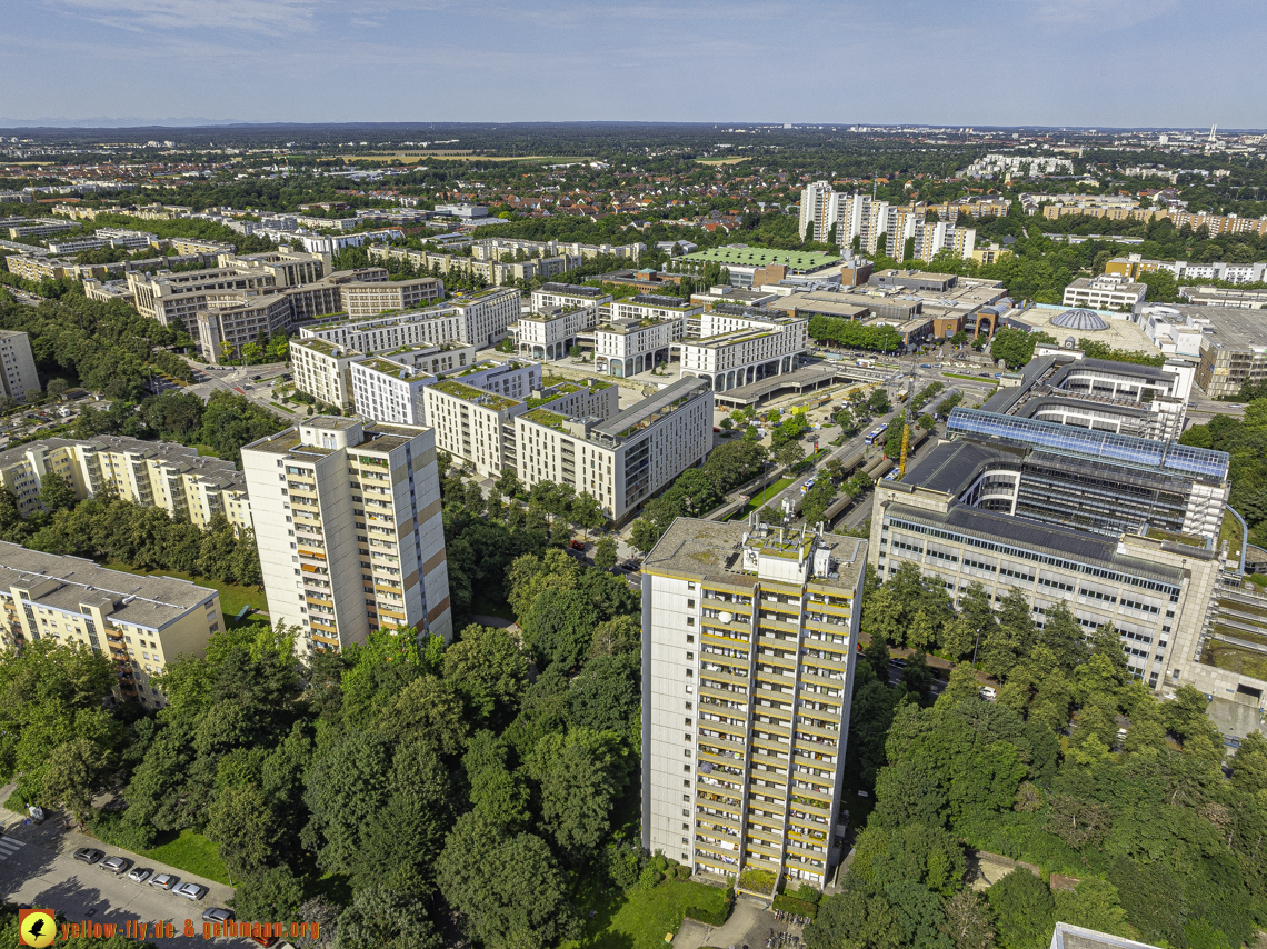 16.08.2024 - Perlach Plaza und Neue-Mitte und Umgebung 16.08.2024 - Perlach Plaza und Neue-Mitte und Umgebung