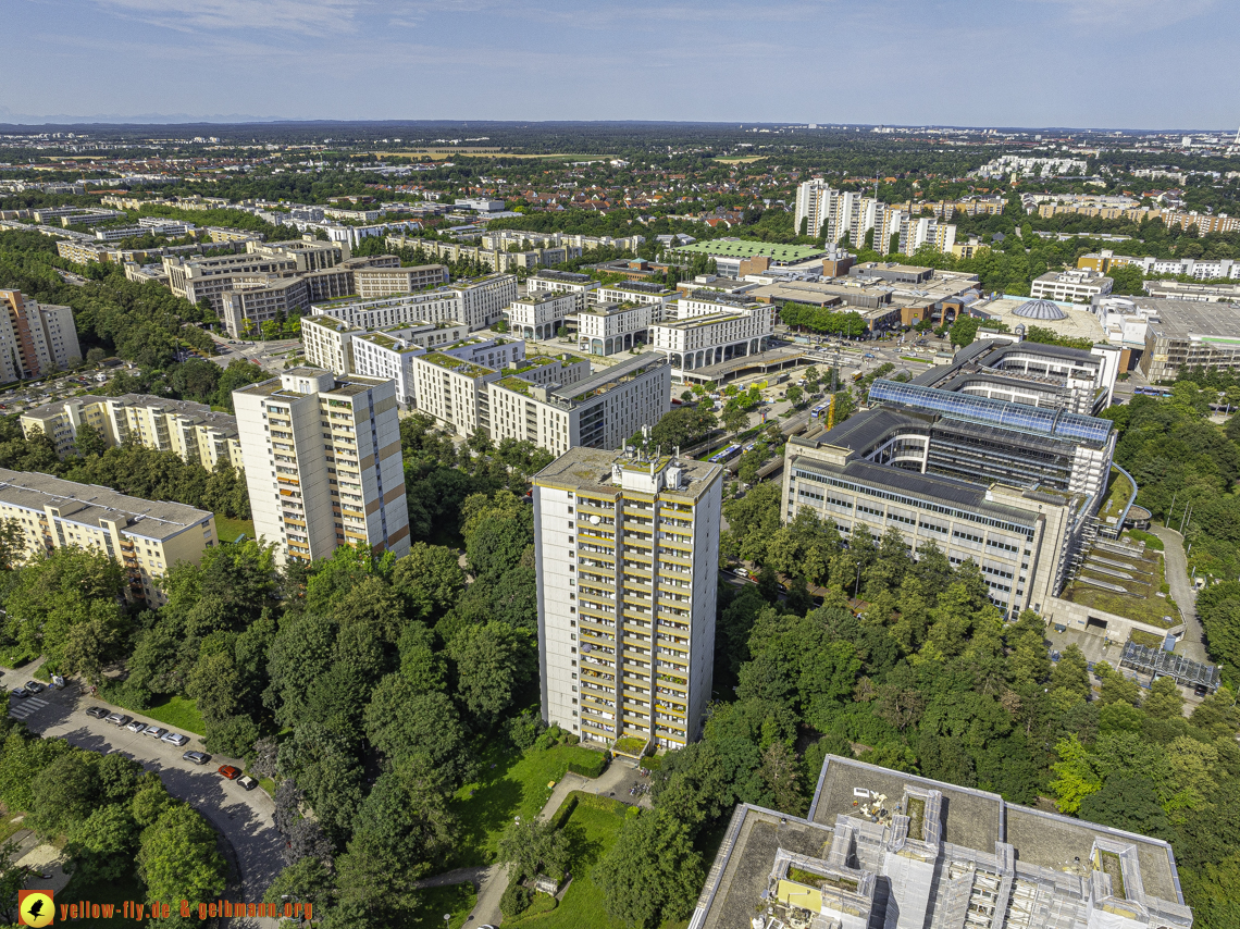 16.08.2024 - Perlach Plaza und Neue-Mitte und Umgebung 16.08.2024 - Perlach Plaza und Neue-Mitte und Umgebung
