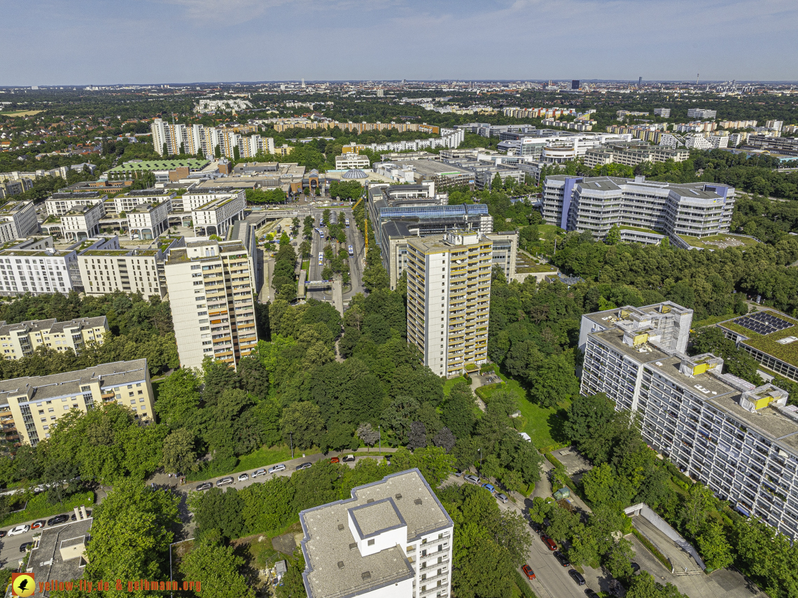 16.08.2024 - Perlach Plaza und Neue-Mitte und Umgebung 16.08.2024 - Perlach Plaza und Neue-Mitte und Umgebung