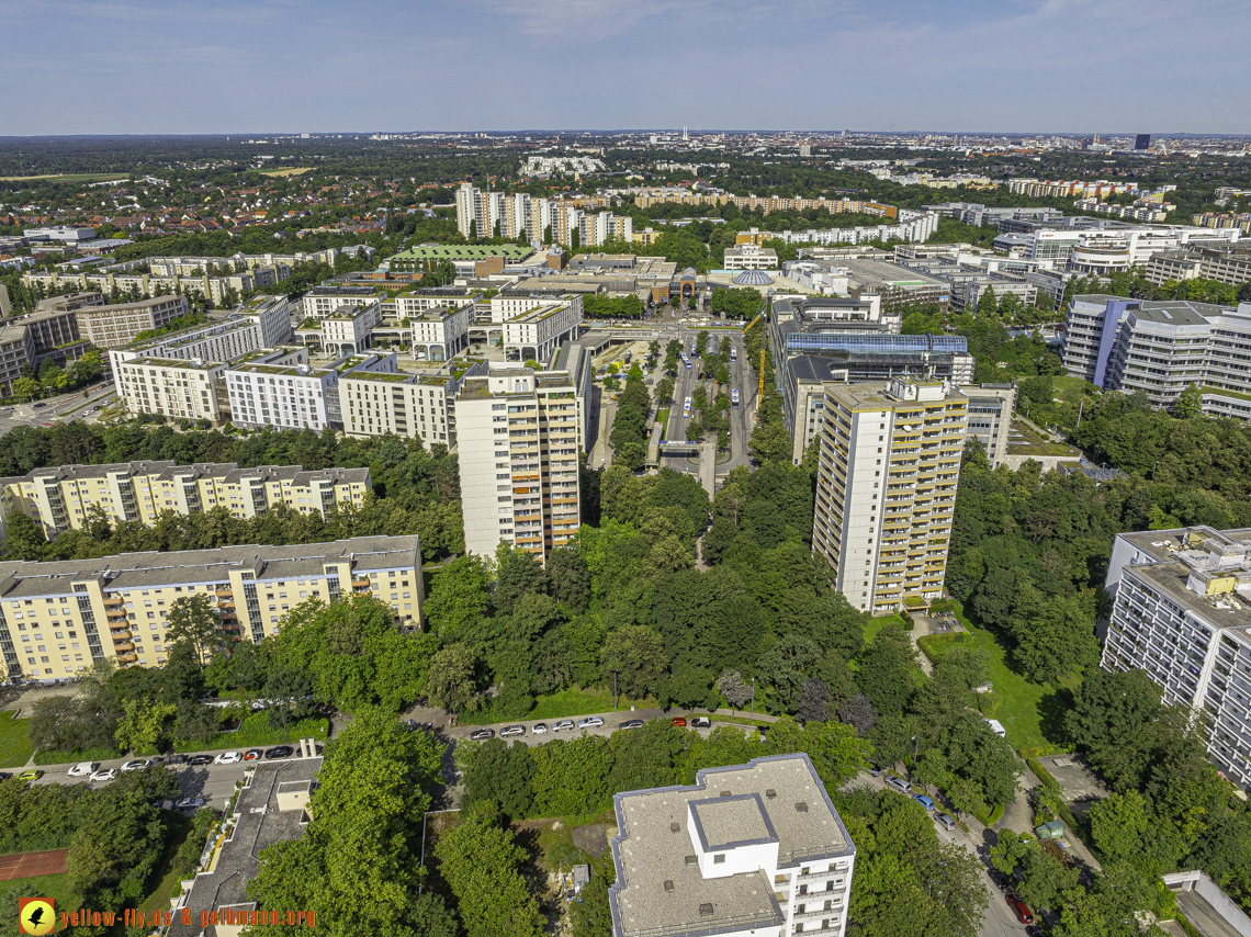 16.08.2024 - Perlach Plaza und Neue-Mitte und Umgebung 16.08.2024 - Perlach Plaza und Neue-Mitte und Umgebung