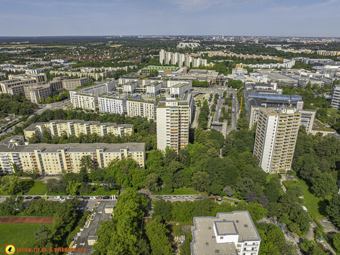 16.08.2024 - Perlach Plaza und Neue-Mitte und Umgebung 16.08.2024 - Perlach Plaza und Neue-Mitte und Umgebung