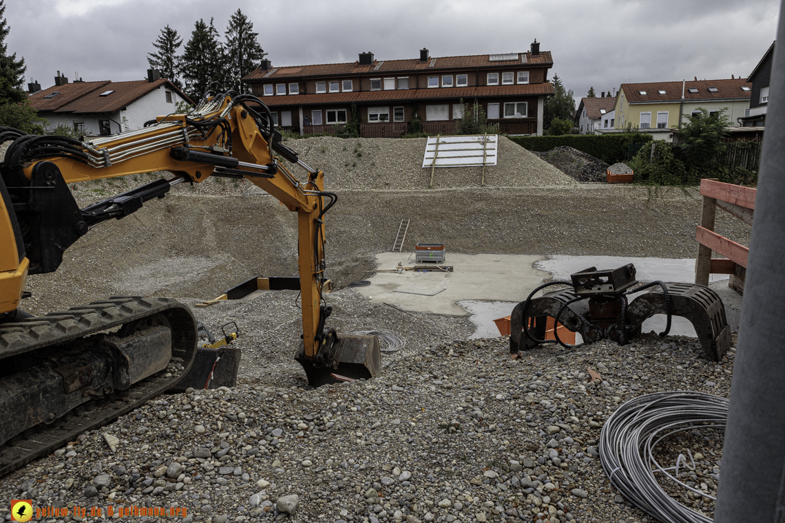 18.08.2024 - Baustelle MONACO an der Heinrich-Wieland-Straße