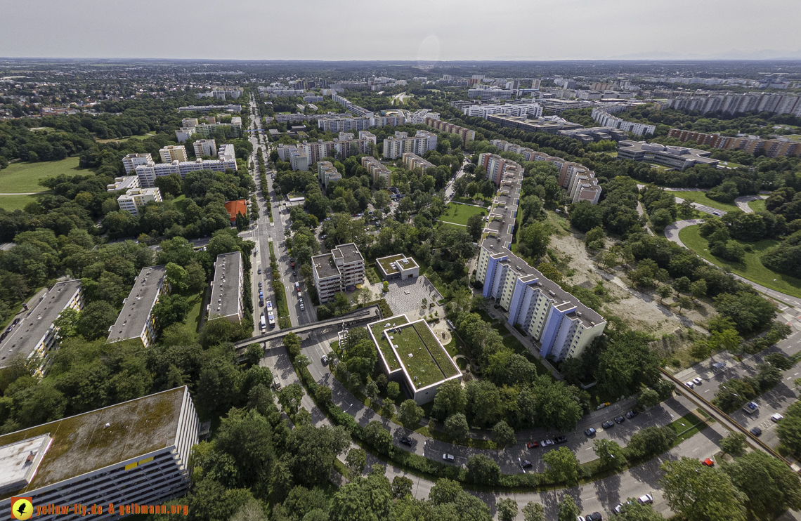 22.08.2024 - das Quiddezentrum als Biotop in Neuperlach