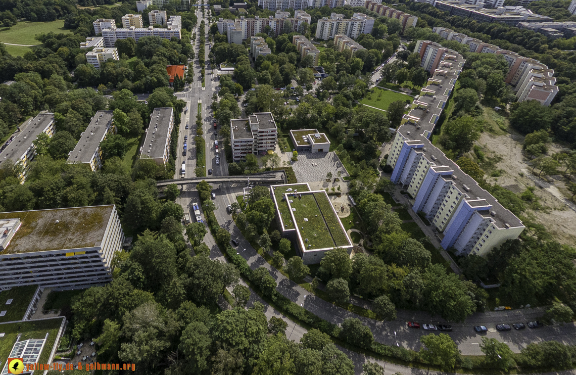 22.08.2024 - das Quiddezentrum als Biotop in Neuperlach