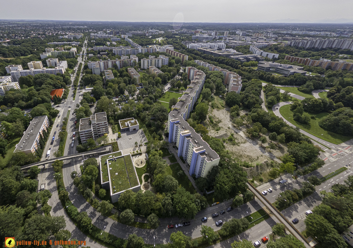 22.08.2024 - das Quiddezentrum als Biotop in Neuperlach