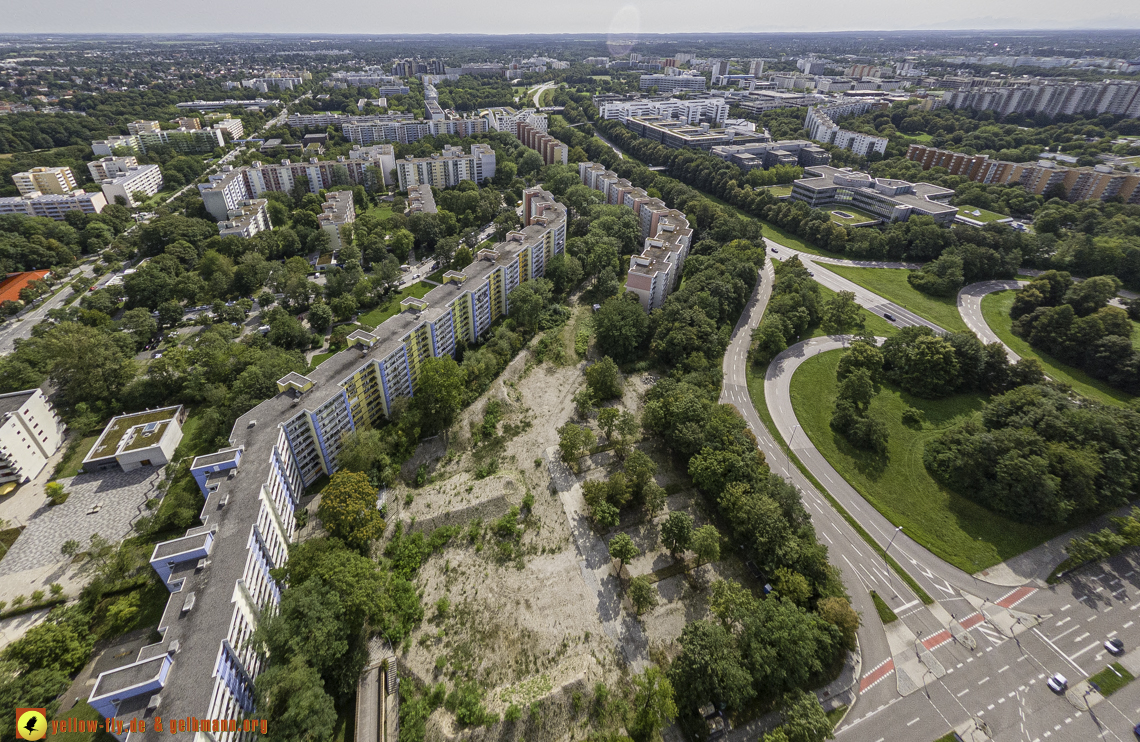 22.08.2024 - das Quiddezentrum als Biotop in Neuperlach