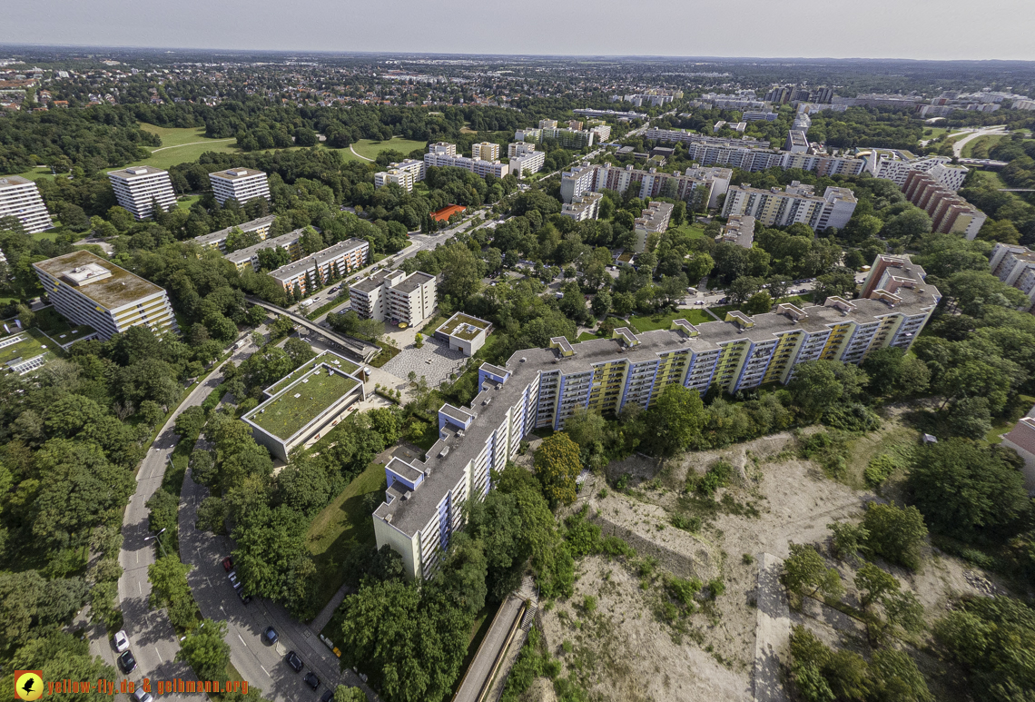 22.08.2024 - das Quiddezentrum als Biotop in Neuperlach