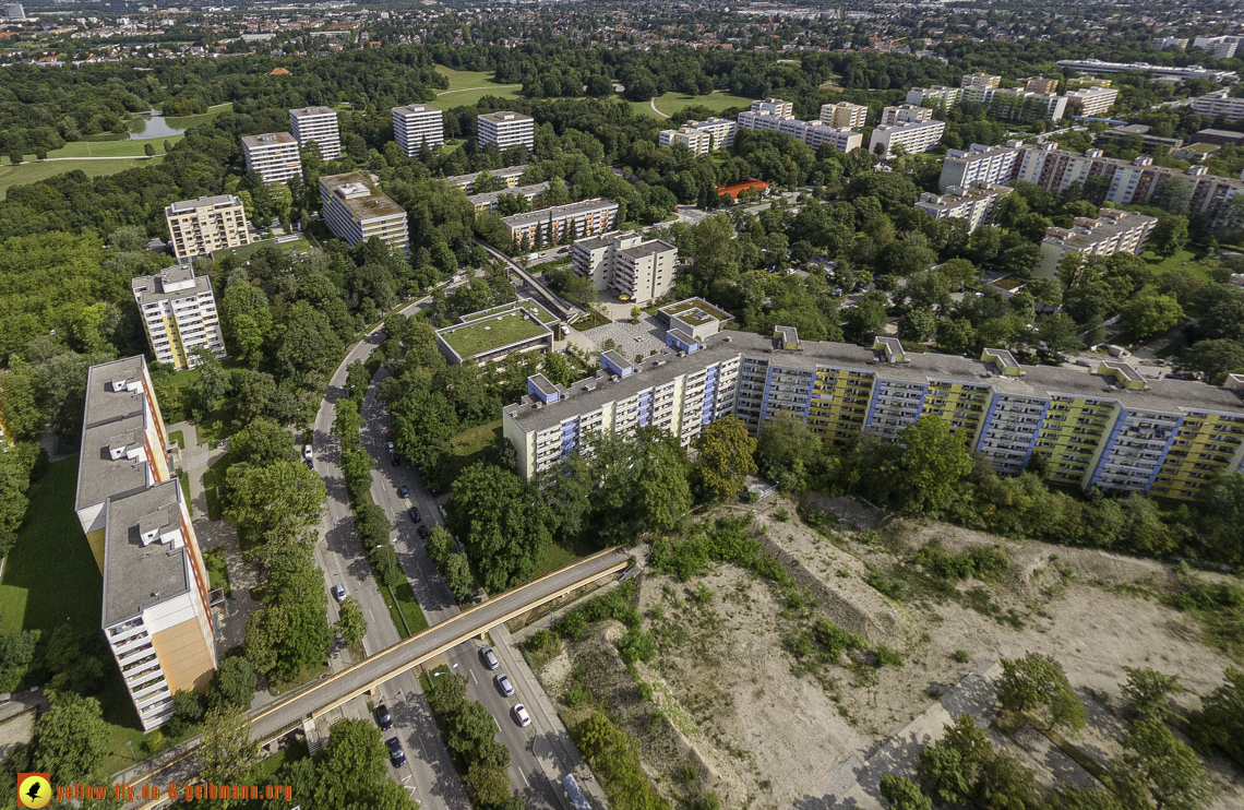 22.08.2024 - das Quiddezentrum als Biotop in Neuperlach