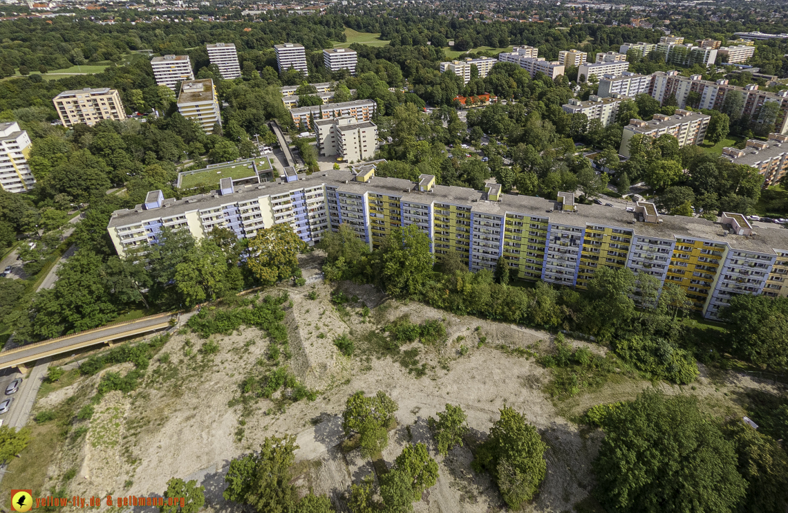 22.08.2024 - das Quiddezentrum als Biotop in Neuperlach