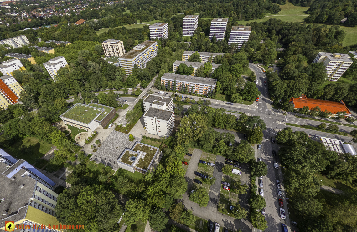 22.08.2024 - das Quiddezentrum als Biotop in Neuperlach