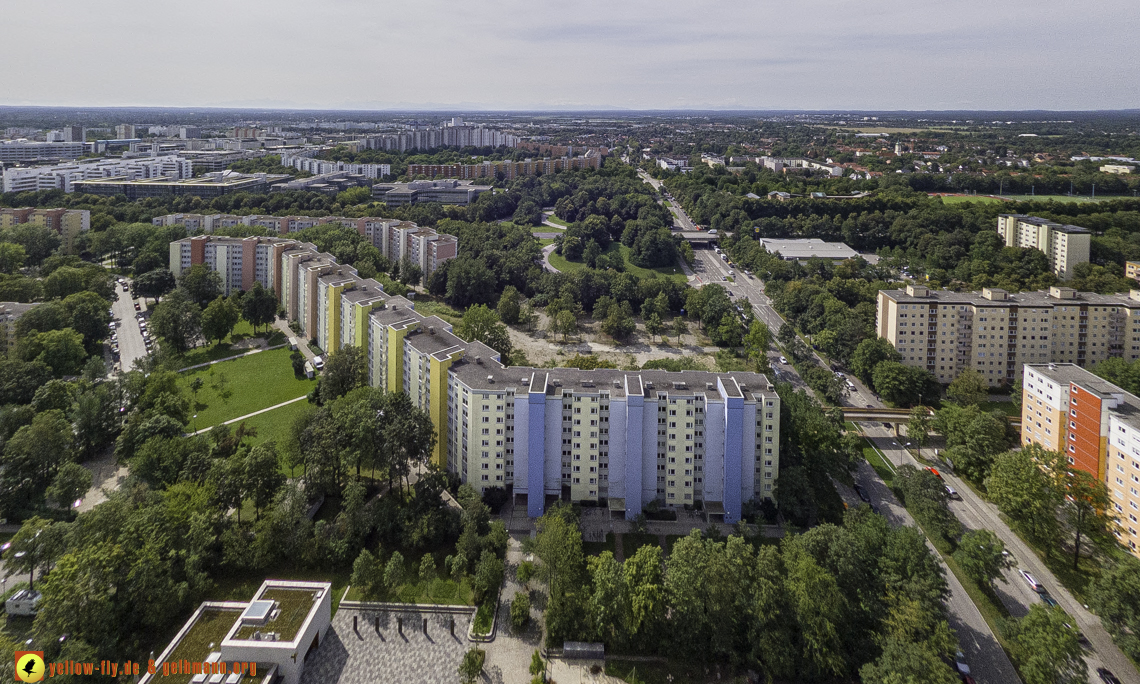 22.08.2024 - das Quiddezentrum als Biotop in Neuperlach