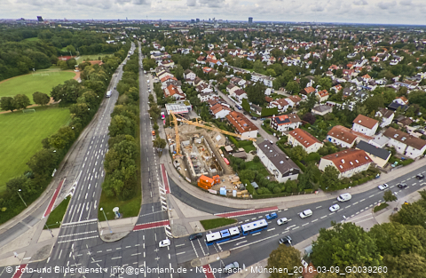 12.09.2024 - Baustelle Heinrich-Wieland-Straße in Neuperlach