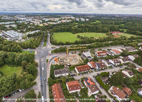 12.09.2024 - Baustelle Heinrich-Wieland-Straße in Neuperlach