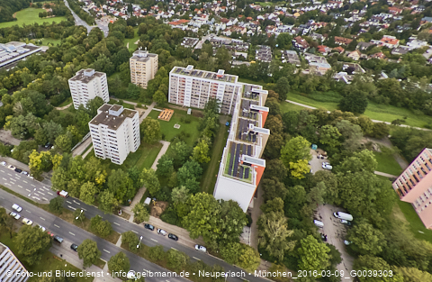 12.09.2024 - Dachbegehung mit der Münchner Wohnen am Karl-Marx-Ring 11-21 in Neuperlach
