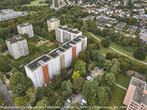 12.09.2024 - Dachbegehung mit der Münchner Wohnen am Karl-Marx-Ring 11-21 in Neuperlach