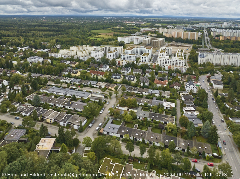 12.09.2024 - Baustelle am Hugo-Lang-Bogen und Niederalmstraße in Neuperlach