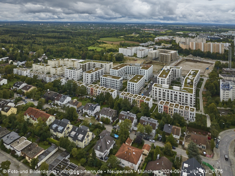12.09.2024 - Baustelle am Hugo-Lang-Bogen und Niederalmstraße in Neuperlach